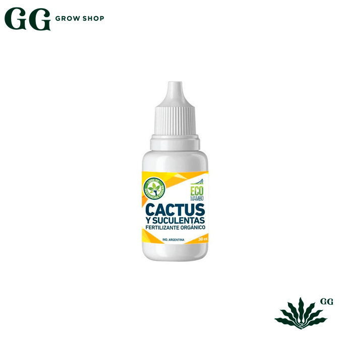 Fertilizante Cactus y Suculentas 30cc Eco Mambo - Garden Glory Grow Shop