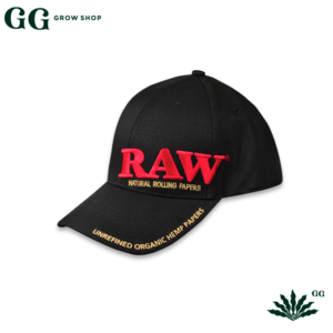 Gorra Raw Negra - Garden Glory Grow Shop