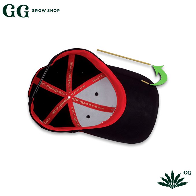 Gorra Raw Negra - Garden Glory Grow Shop