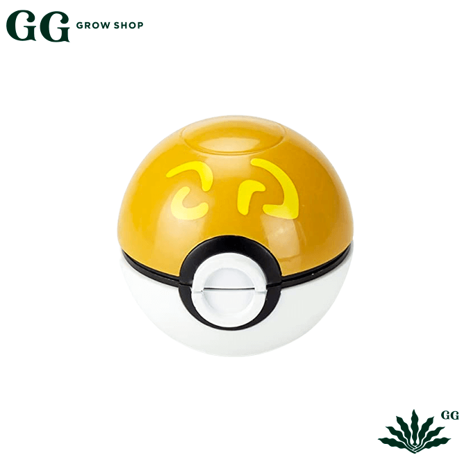 Picador Metal 3 Partes Pokebola Amarillo - Garden Glory Grow Shop