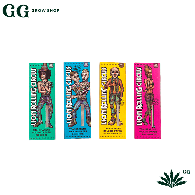 Lion Celulosa Sedas Slim Big Smoke - Garden Glory Grow Shop Lion Celulosa Sedas Slim Big Smoke - Garden Glory Grow Shop