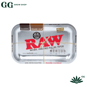 Raw Bandeja Metálica Silver Chica - Garden Glory Grow Shop