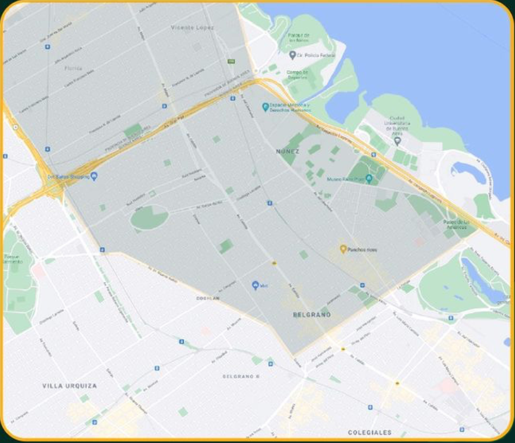 Zona Gratis Jueves - Núñez/Belgrano